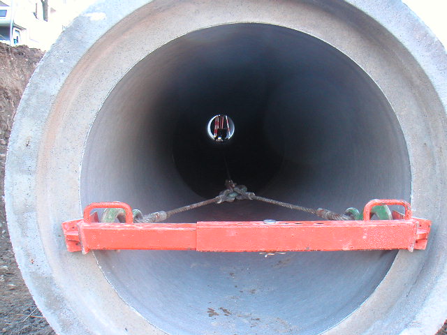 Round pipes in centrifuged reinforced concrete DIN 4035 tir for